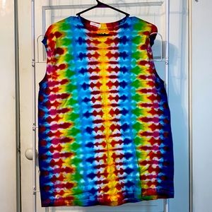 Size Large Homemade Rainbow Tie Dye